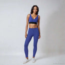 Yoga pants WYNONA, Farbe Mediterraneo | kamah - active Yoga Leggings WYNONA, Farbe Mediterraneo - kamah yoga and style