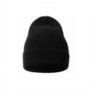 weiche unisex Mütze, Farbe black, Fair trade - weiche unisex Beanie Mütze, black - kamah yoga and style