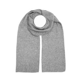 unisex Schal aus 100% Cashmere - Farbe Grau Melange