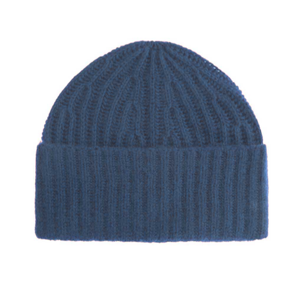  unisex rib knit Mütze aus 100% Cashmere - verschiedene Farben - kamah yoga and style