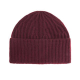  unisex rib knit Mütze aus 100% Cashmere - verschiedene Farben - kamah yoga and style