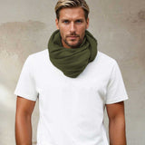 Schal aus Cashmere für SIE&IHN    Farbe olive - 100% Cashmere Schal für SIE&IHN -  Farbe olive - kamah yoga and style