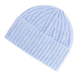  unisex rib knit Mütze aus 100% Cashmere - verschiedene Farben - kamah yoga and style
