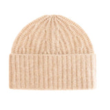  unisex rib knit Mütze aus 100% Cashmere - verschiedene Farben - kamah yoga and style