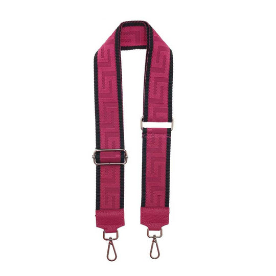 gemusterte Taschengurte mit Karabiner