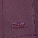 oga Kurzarm Shirt für Damen, VIOLA, Farbe red purple, Detailansicht