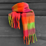 Big Scarf, gemustert - Einzelstück