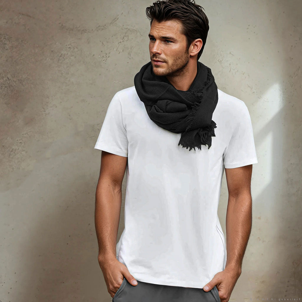 XXL Cashmere Schal im Boho Style - verschiedene Farben - XXL Cashmereschal im Boho Style - verschiedene Farben - kamah yoga and style