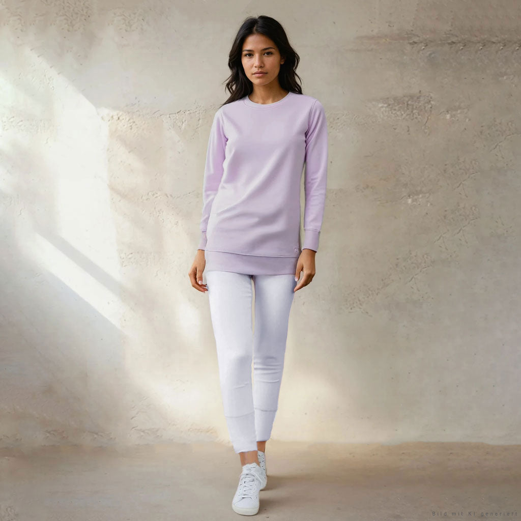 long Sweater TIFFANY, Sweatshirt | kamah - Long Sweater TIFFANY - in verschiedenen Farben - kamah yoga and style