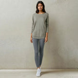 long Sweater TIFFANY, Sweatshirt | kamah - Long Sweater TIFFANY - in verschiedenen Farben - kamah yoga and style