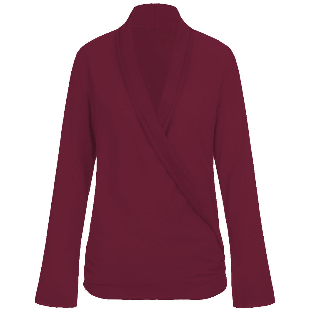 Wickeljacke aus Naturfasern, Tootsie verschiedene Farben  - Yoga Wrap Jacke zum Wickeln TOOTSIE -  in verschiedenen Farben - kamah yoga and style