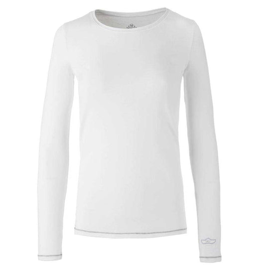 Longsleeve U - softes Yogashirt  in verschiedenen Farben