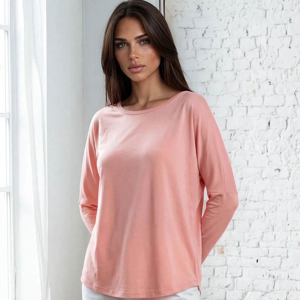 Langarm Shirt VALERIE, verschiedene Farben | kamah - Yoga Longsleeve VALERIE - verschiedene Farben - kamah yoga and style