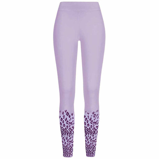 active Yoga Tight VENUS mit LEO-Flockprint, verschiedene Farben
