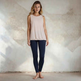 leichtes Yoga Top  mit Rückenausschnitt erschiedene Farben I kamah - leichtes Yoga Top mit tiefem Rückenausschnitt  XIOMARA - verschiedene Farben - kamah yoga and style