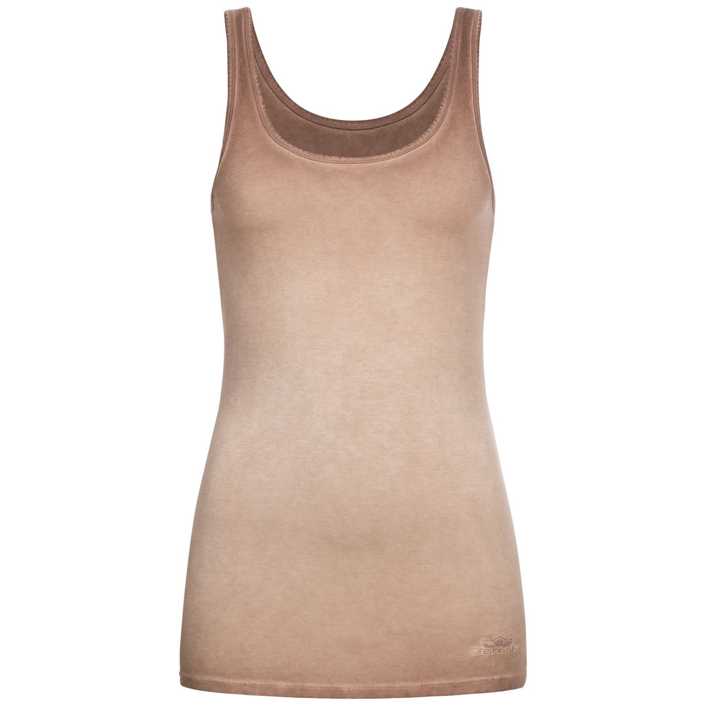 super weiches Tanktop aus Cotton-Modal in verschiedenen Farben, Frontansicht