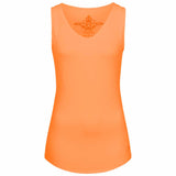 Yoga Top ZIA, V-neck tank mit seitlicher Raffung, verschiedene Farben | kamah - Yoga V-Neck Top mit seitlicher Raffung ZIA - verschiedene Farben - kamah yoga and style