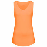 Yoga Top ZIA, V-neck tank mit seitlicher Raffung, verschiedene Farben | kamah - Yoga V-Neck Top mit seitlicher Raffung ZIA - verschiedene Farben - kamah yoga and style