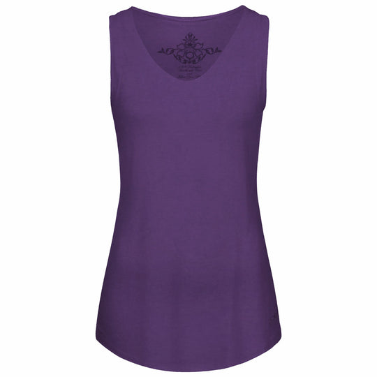Yoga V-Neck Top mit seitlicher Raffung ZIA - verschiedene Farben