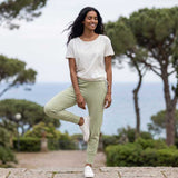 7/8 Yogahose aus Funktionsmaterial, verschiedene Farben, kamah - UMINA, 7/8 Yoga Pant für Frauen, locker geschnitten - verschiedene Farben - kamah yoga and style
