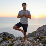 SABU – klassisches Yoga T-Shirt - verschiedene Farben - Herren Kurzarm Shirt SABU - verschiedene Farben - kamah yoga and style