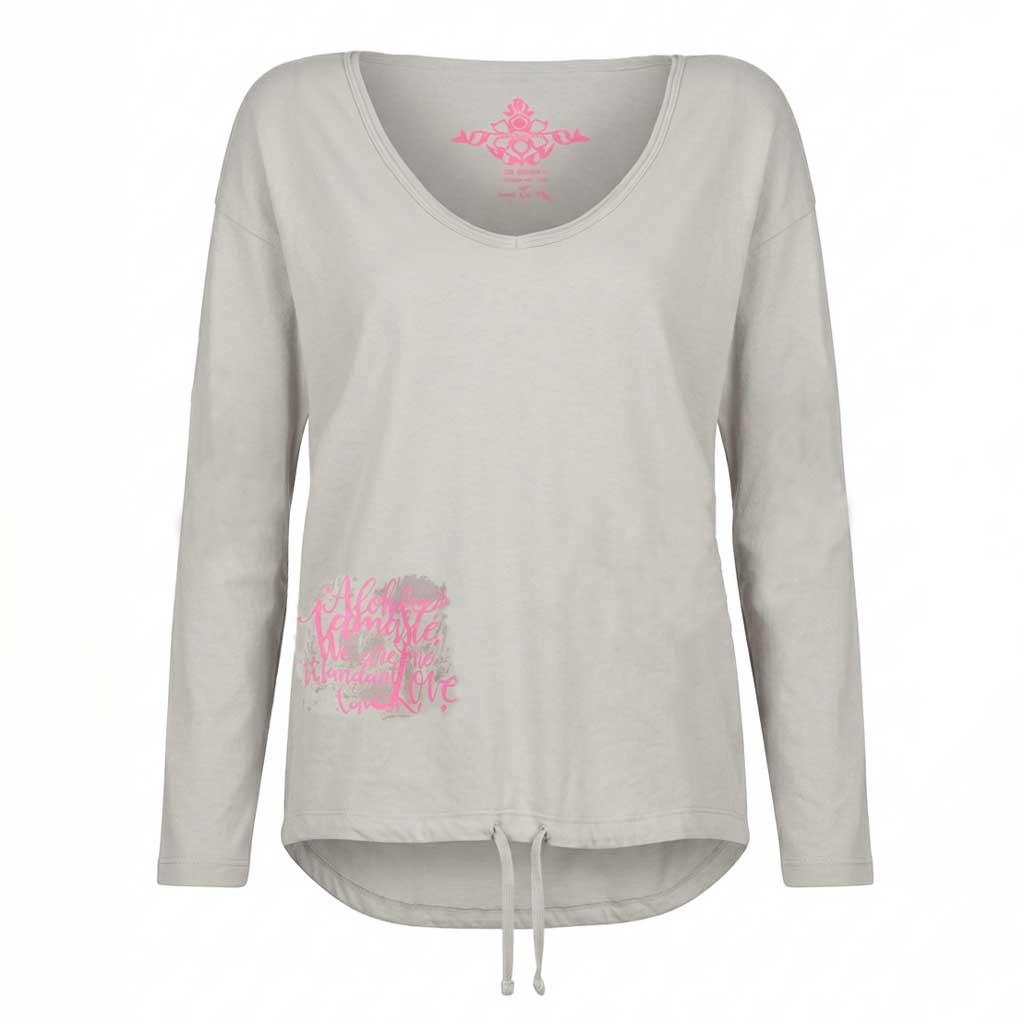 Yoga Sweater SHANTI - Farbe grey | kamah