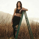 active Yoga tight SAFIRA, black mit shape-Effekt - figurformende Yoga Leggings SAFIRA mit SHAPE Effekt -  verschiedene Farben - kamah yoga and style