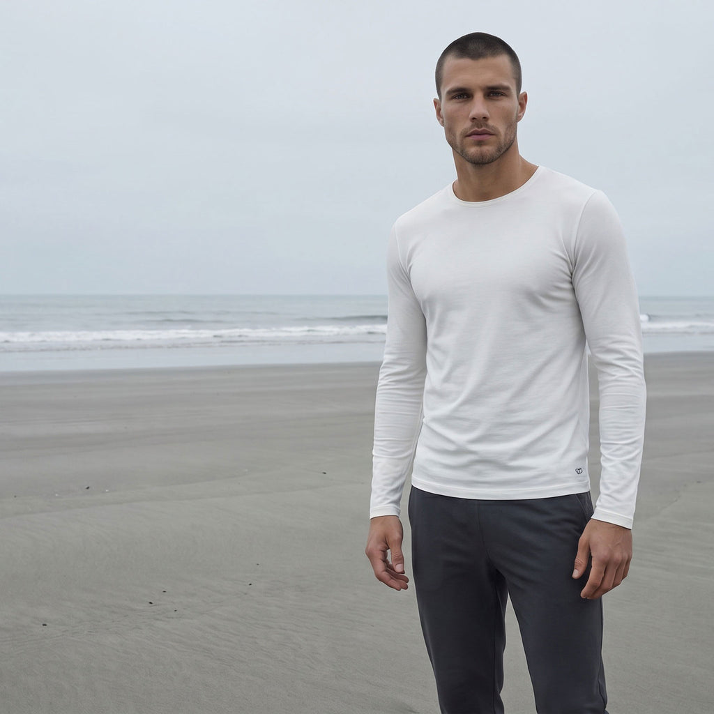 Herren Yoga Langarmshirt SIMON, verschiedene Farben | kamah - Yoga Longsleeve Shirt SIMON - in verschiedenen Farben - kamah yoga and style