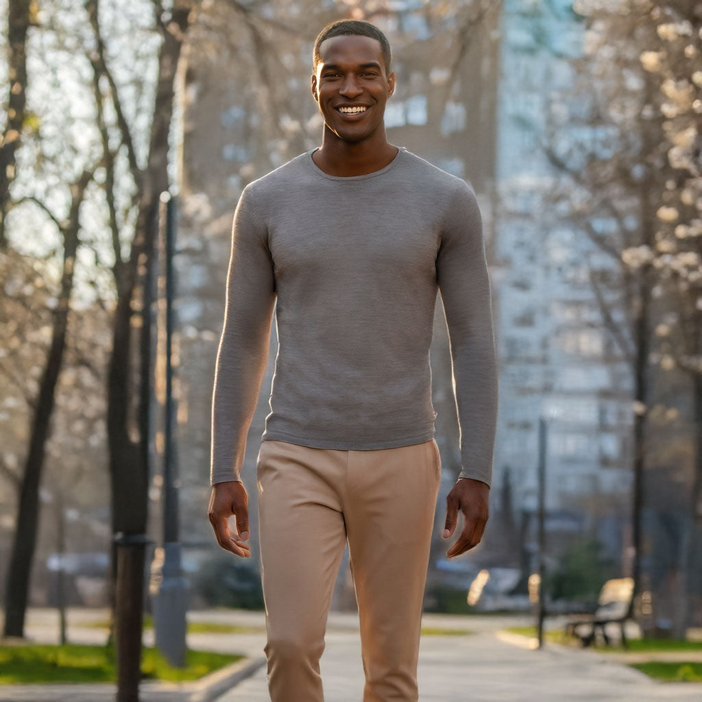 Herren Yoga Langarmshirt SIMON, verschiedene Farben | kamah - Yoga Longsleeve Shirt SIMON - in verschiedenen Farben - kamah yoga and style