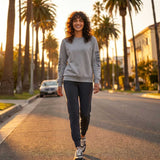 long Sweater TIFFANY, Sweatshirt | kamah - Long Sweater TIFFANY - in verschiedenen Farben - kamah yoga and style