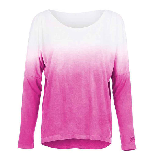 Yoga Langarmshirt PADME - Farbverlauf in verschiedenen Farben