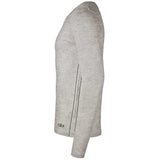 Herren Yoga Longsleeve SIMON, grey melange - Superbequem, kamah Yoga & Style, seite