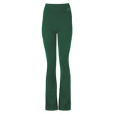 Yogahose STEFANIA, Bootcut | kamah - Yoga Hose STEFANIA - Flare Pant mit hohem Bund - kamah yoga and style