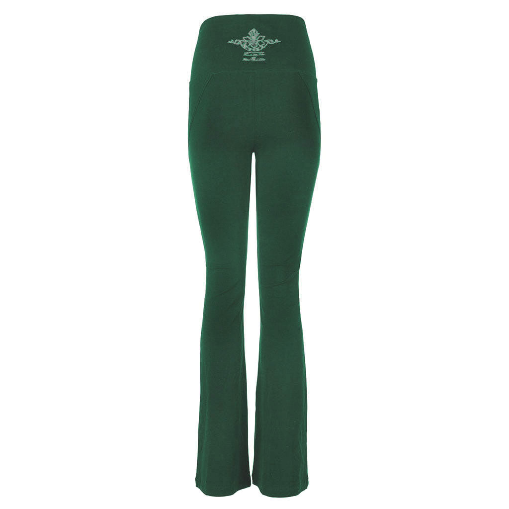 Yogahose STEFANIA, Bootcut | kamah - Yoga Hose STEFANIA - Flare Pant mit hohem Bund - kamah yoga and style