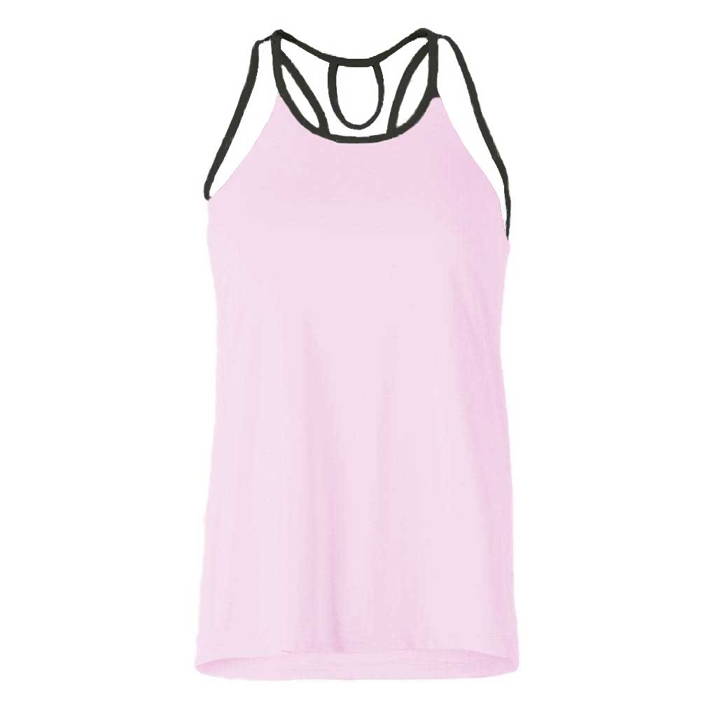 Yoga Top SUMATI, verschiedene Farben, Sporttop, Tanktop | kamah - Yoga Tanktop SUMATI,  farbig abgesetzter Ärmelausschnitt - kamah yoga and style