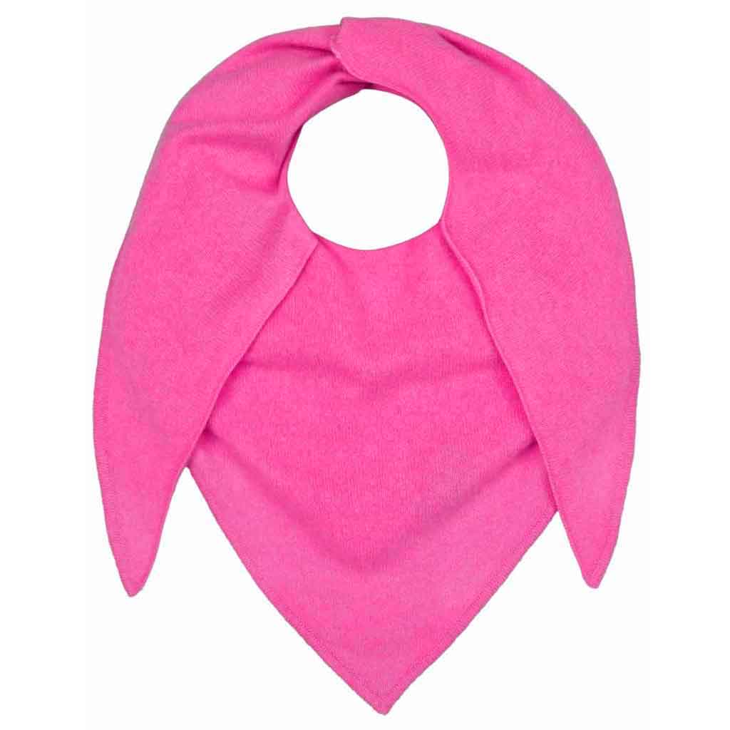 Yoga Schal aus 100% Cashmere, Farbe neonpink - Kamah Yoga and Style
