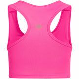 Yoga-Top "Mika", neon pink, Rückansicht, Bustier medium support, Yoga Top