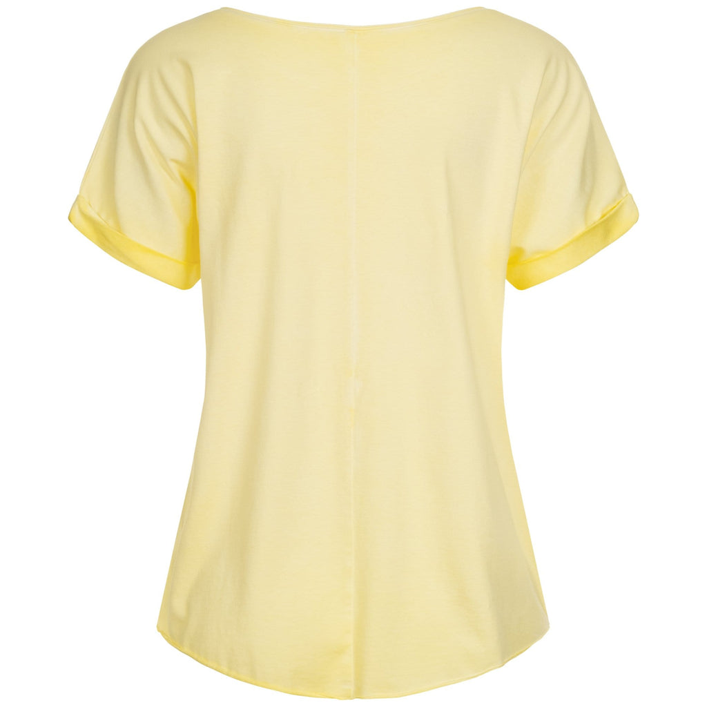 Yoga-Shirt "Ulani", sunshine - Weit geschnittenes Lounge-Shirt - Kamah Yoga and Style