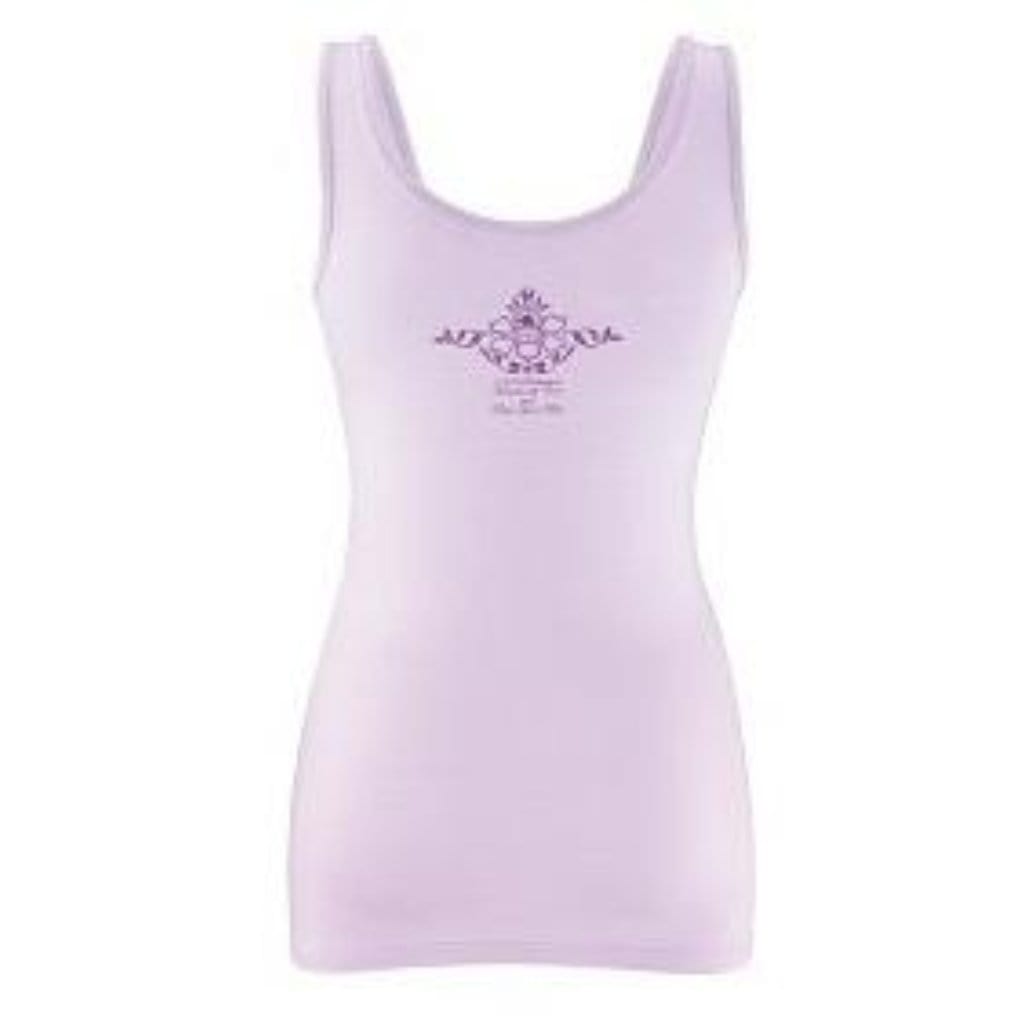 Yoga Top "Erin", pale violet - Supersoftes Basic Tanktop  - Kamah Yoga and Style