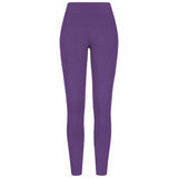Yoga-Leggings "Gopa", lilac - Bio-Cotton Tight mit hohem Bund