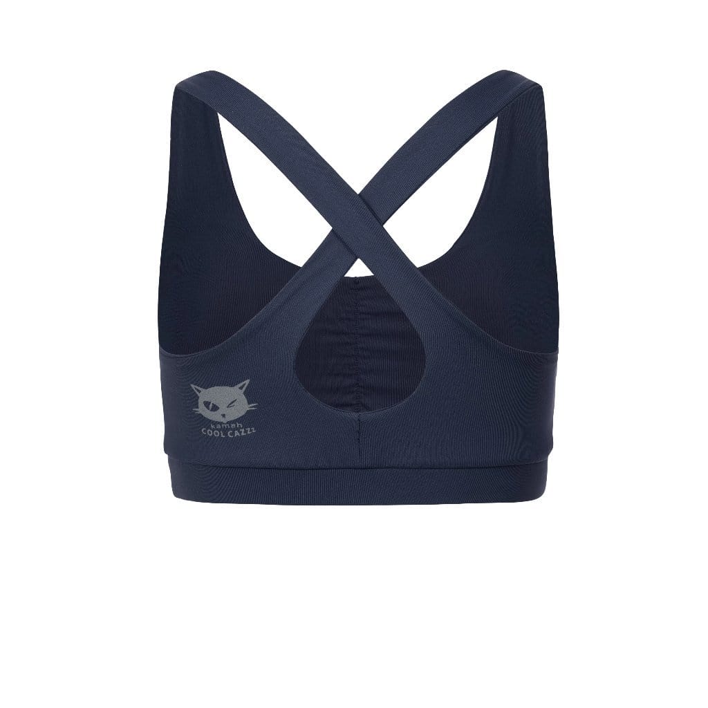 Yoga Bra Top MILA, Farbe black| kamah - Yoga Crop Top MILA, Black- kamah yoga and style