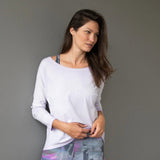 Shirt "VALERIE", Basic Langarmshirt in verschiedenen Farben - Kamah Yoga and Style