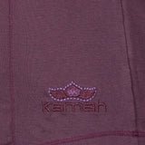 Yoga-Shirt "VIOLA",  red purple - Supersoftes T-Shirt mit Formnähten - Kamah Yoga and Style