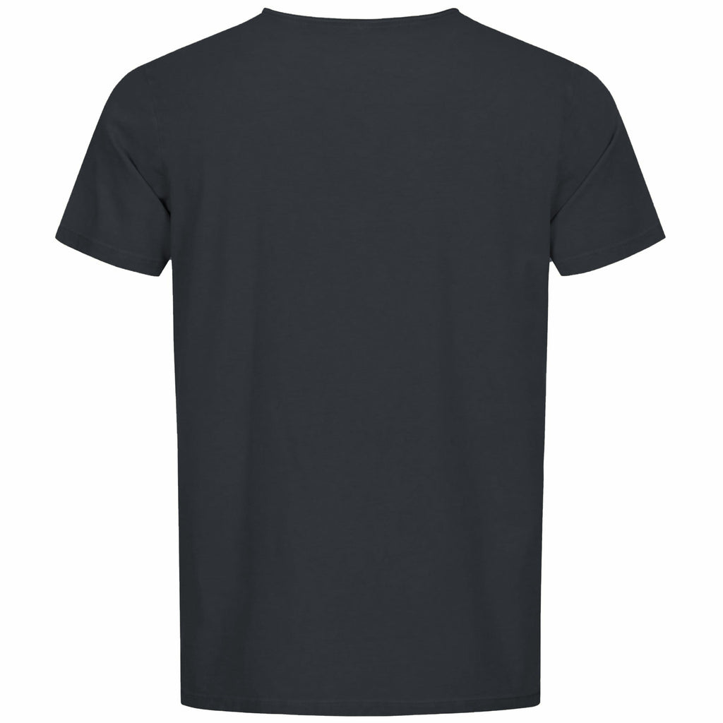 Lounge-Shirt "Sabu", charcoal – Lässiges Basic Herren - Shirt - Kamah Yoga and Style