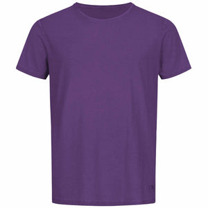 unisex Herren Kurzarm T--Shirt SABU, col. Lilac –Kamah Yoga and Style
