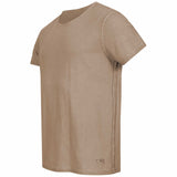 Lounge-Shirt "Sabu", nougat – Basic Shirt für Herren