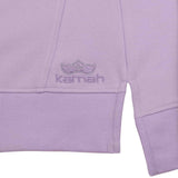 Sweater "Tiffany",pale violet - Kuscheliges oversized Sweatshirt , Detail- Kamah Yoga and Style  