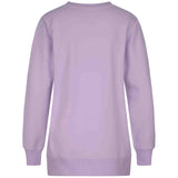 Sweater "Tiffany",pale violet - Kuscheliges oversized Sweatshirt , Rückseite- Kamah Yoga and Style  