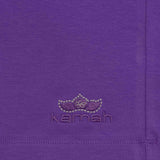 Yoga Top "XENIA", lilac - Bustier Top aus Bio-Baumwolle mit schönem Rückendetail, Detailansicht