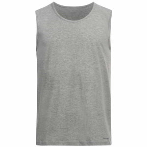 Yoga-Top "Rick", greymelange, BioBaumwolle, Front